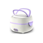 ALVENZA Electric Lunch Box 220V – Portable with Stainless Steel Compartments