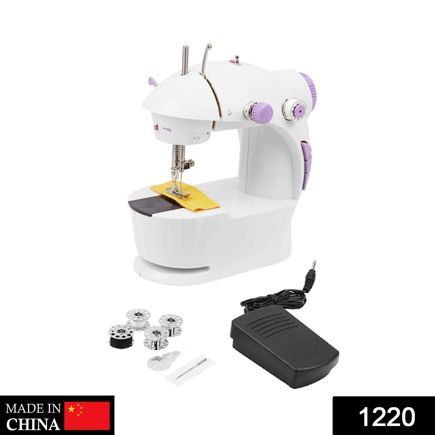 ALVENZA Mini Sewing Machine – Portable Stitching Tool | XcelCraft