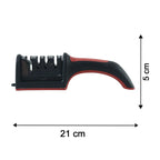 Manual Knife Sharpener 4-Stage for Precise Blades and Scissors - Detail View 6