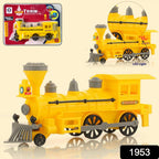 Pull Back Train Toy LED Lights & Safe Play for Kids | Aditi - Side View