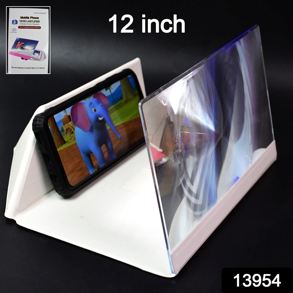 ALVENZA Mobile Phone Screen Magnifier – 12-inch HD Video Amplifier | PHOBIA