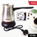 ALVENZA Electric Coffee Maker 800ml – Even Heating Kettle | Siplix