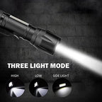 ALVENZA Rechargeable LED Flashlight – Mini, Long Range Torch | Indo Glow