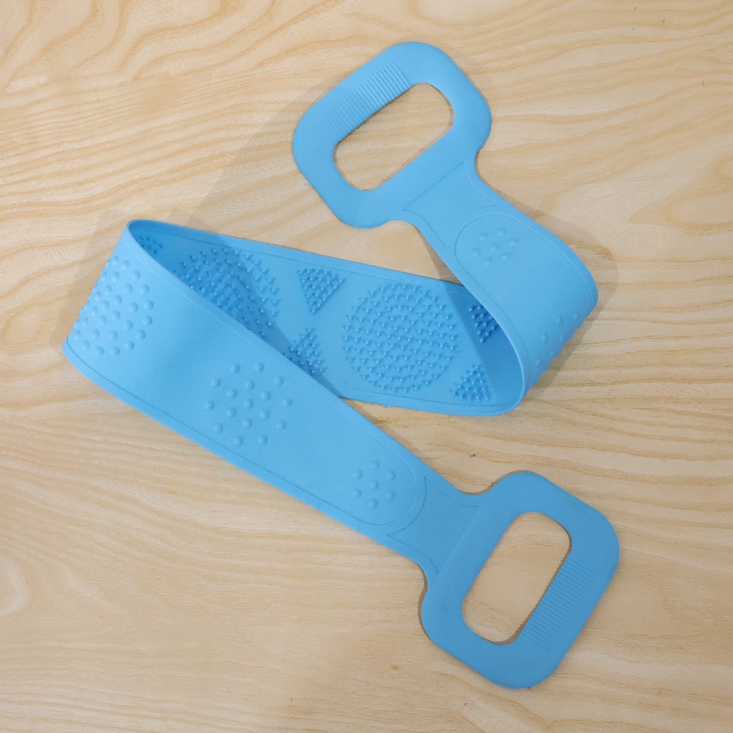 Silicone Back Scrubber Belt Effective Dual-Handle Exfoliation - Detail View 8