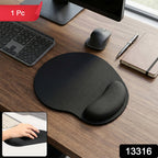 Ergonomic Gaming Mouse Pad Wrist Support & Non-Slip Base for Precision - Side View