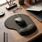 Ergonomic Gaming Mouse Pad Wrist Support & Non-Slip Base for Precision - Back View