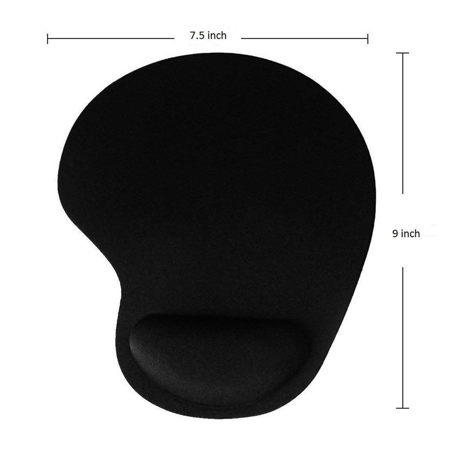 Ergonomic Gaming Mouse Pad Wrist Support & Non-Slip Base for Precision - Detail View 6
