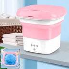 ALVENZA Mini Foldable Washing Machine – Portable Laundry Solution | Indo Glow