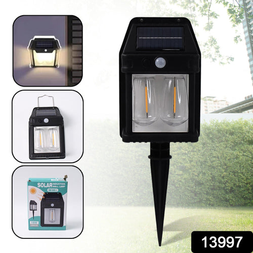 ALVENZA 18W Solar Wall Double Light – Motion Sensor & Dual Modes