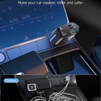 ALVENZA 4-in-1 Car Charger – Dual Cables & 120W Super Fast Power