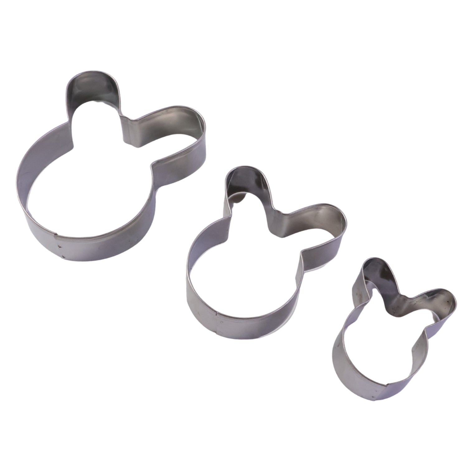 Stainless Steel House Shape Cookie Cutter Set 3 Durable Baking Molds - Detail View 6