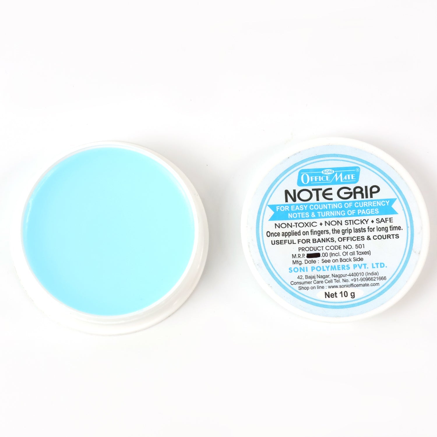 ALVENZA Note Grip 10g – Non-Sticky Gel for Smooth Currency Handling