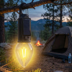 Camping Lantern Eco-Friendly, Dual Charging with Warm LED - Detail View 8