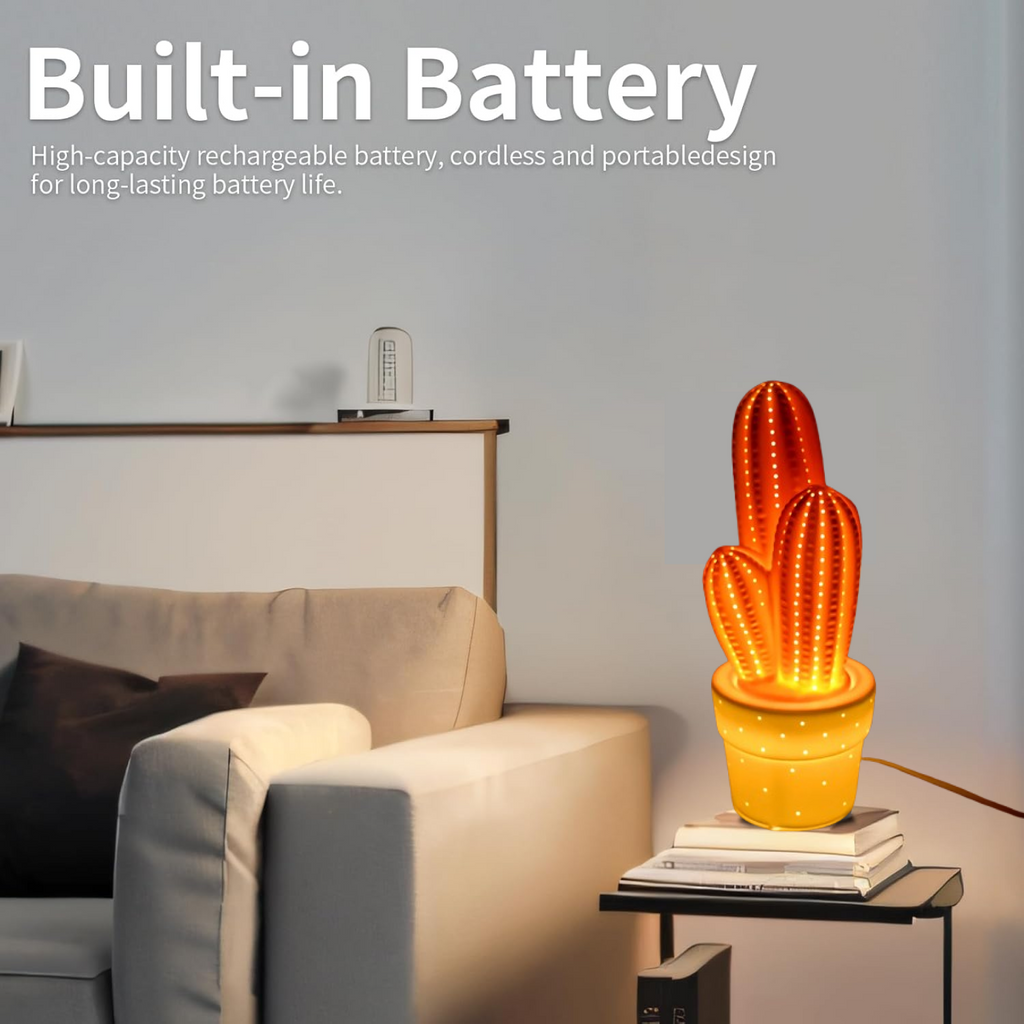ALVENZA Ceramic Table Lamp – Elegant Big Ambient Light for Home