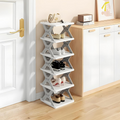 ALVENZA Foldable Shoe Rack 6-Layer – Space-Saving Organizer | Organivo