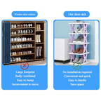 ALVENZA Foldable Shoe Rack 6-Layer – Space-Saving Organizer | Organivo