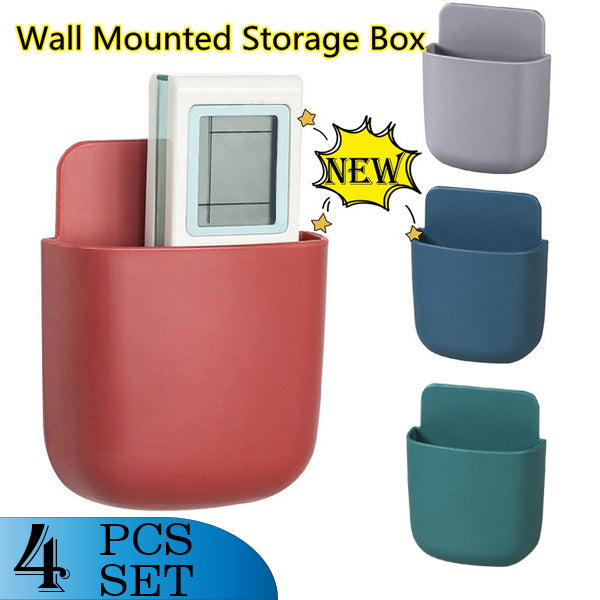 ALVENZA Wall Mounted Phone Holder – Charging & Remote Organizer | PHOBIA