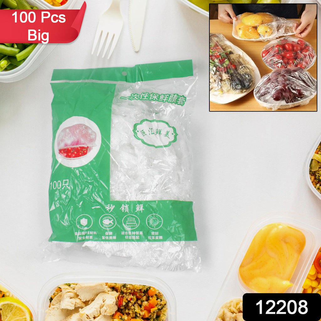 Disposable Elastic Food Covers 100-Pack Freshness | Organivo