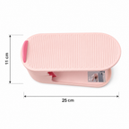 Adjustable Shoe Storage Rack Space-Saving & Stackable Design - Detail View 6