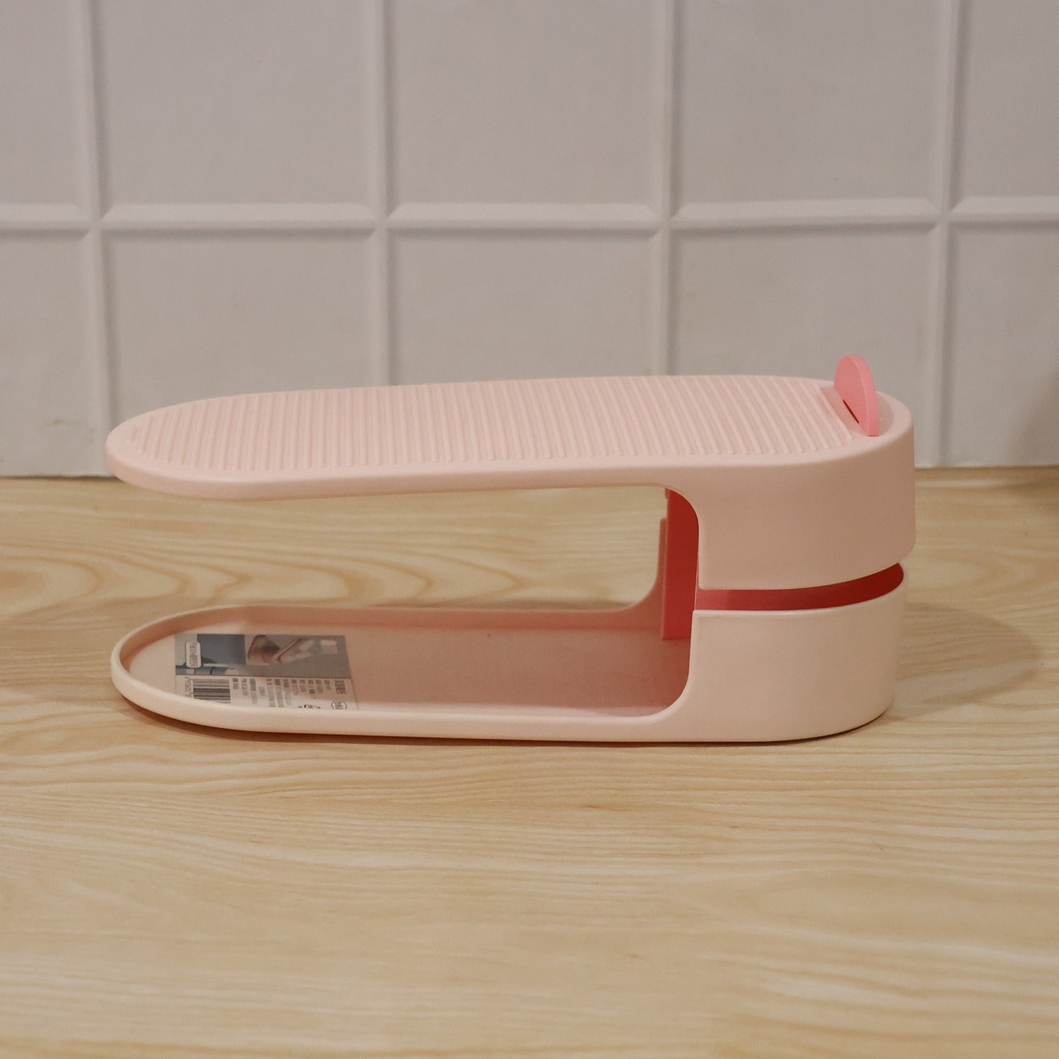 Adjustable Shoe Storage Rack Space-Saving & Stackable Design - Detail View 7