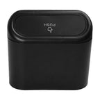 ALVENZA Mini Car Trash Can with Lid – Waterproof & Leak-Proof | Velvet Wheels