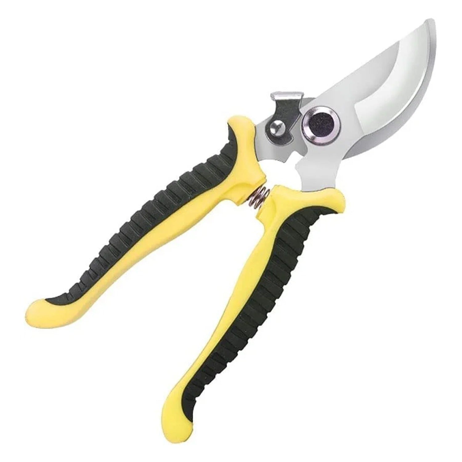 Heavy Duty Garden Pruning Shears Sharp Stainless Steel Blades for Precise Cutting - Detail View 5