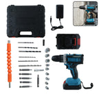 Cordless Drill Machine Portable Power & Versatile Use