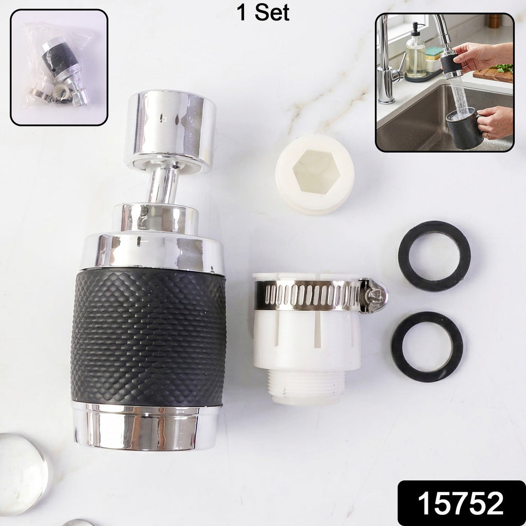 Kitchen Faucet Sprayer 360 Rotatable & Water-Saving Nozzle - Front View