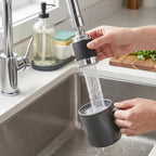 Kitchen Faucet Sprayer 360 Rotatable & Water-Saving Nozzle - Back View