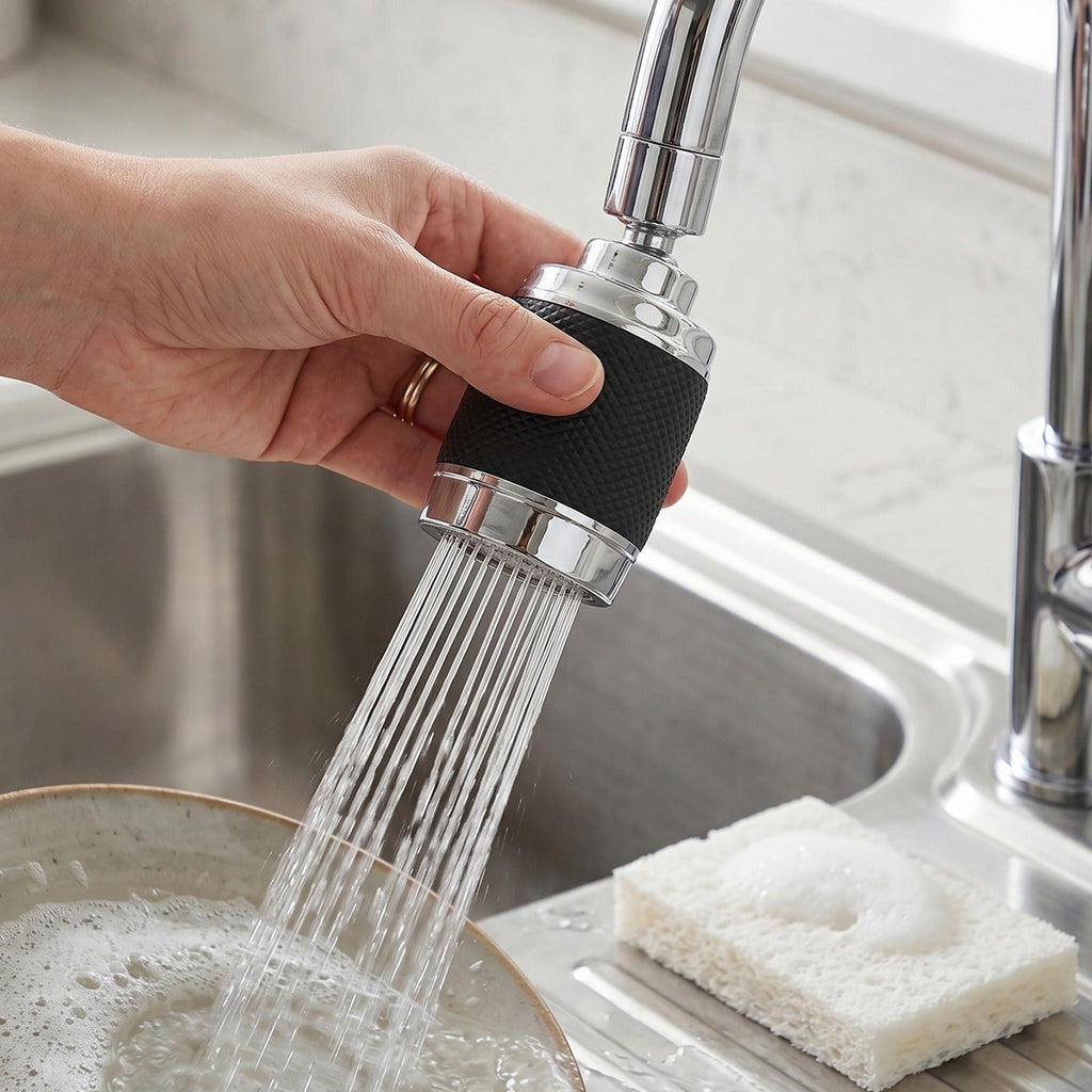 Kitchen Faucet Sprayer 360 Rotatable & Water-Saving Nozzle