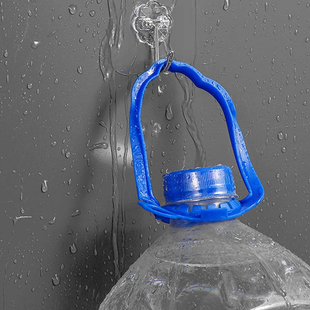 Strong Transparent Adhesive Wall Hooks 10 Pc Set for Home & Kitchen - Detail View 8
