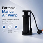 Mini Foot Pedal Air Pump Portable High-Pressure Inflator for Bikes & Balls