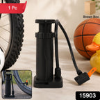 Mini Foot Pedal Air Pump Portable High-Pressure Inflator for Bikes & Balls - Front View
