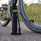 Mini Foot Pedal Air Pump Portable High-Pressure Inflator for Bikes & Balls - Back View