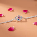 ALVENZA Peacock Rakhi - Elegant Traditional Design for Raksha Bandhan Festival