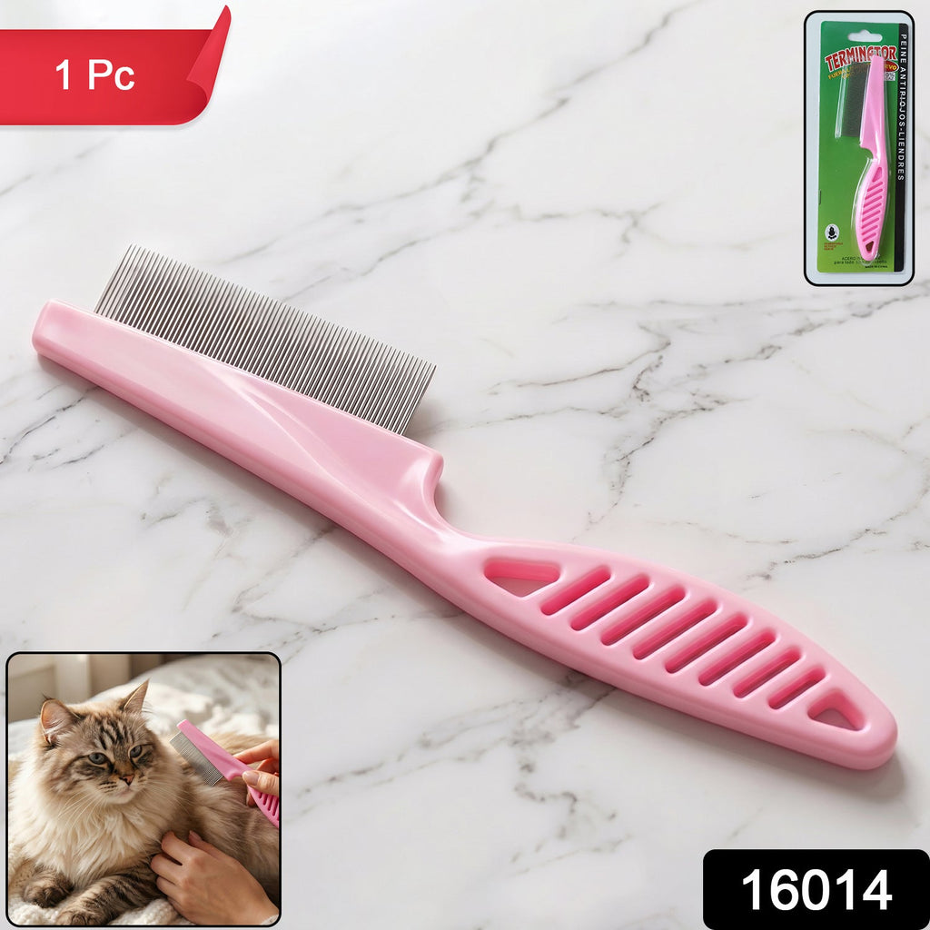 Pet Dog Hair Removal Comb Easy Shedding and Fur Cleaning - Side View