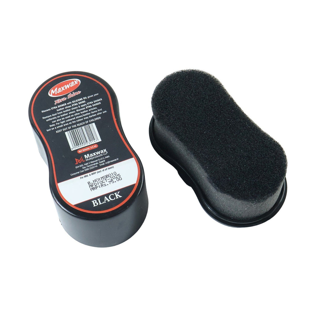 Shoe Shiner Instant Shine with Built-in Sponge Applicator - Back View
