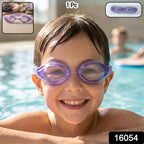 Kids Lightweight Swimming Goggles Leakproof & Comfortable Fit - Side View