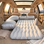 ALVENZA Portable Car Air Mattress – Foldable with Pump & Pillows for Road Trips, Car Sofa