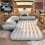 ALVENZA Portable Car Air Mattress – Foldable with Pump & Pillows for Road Trips, Car Sofa