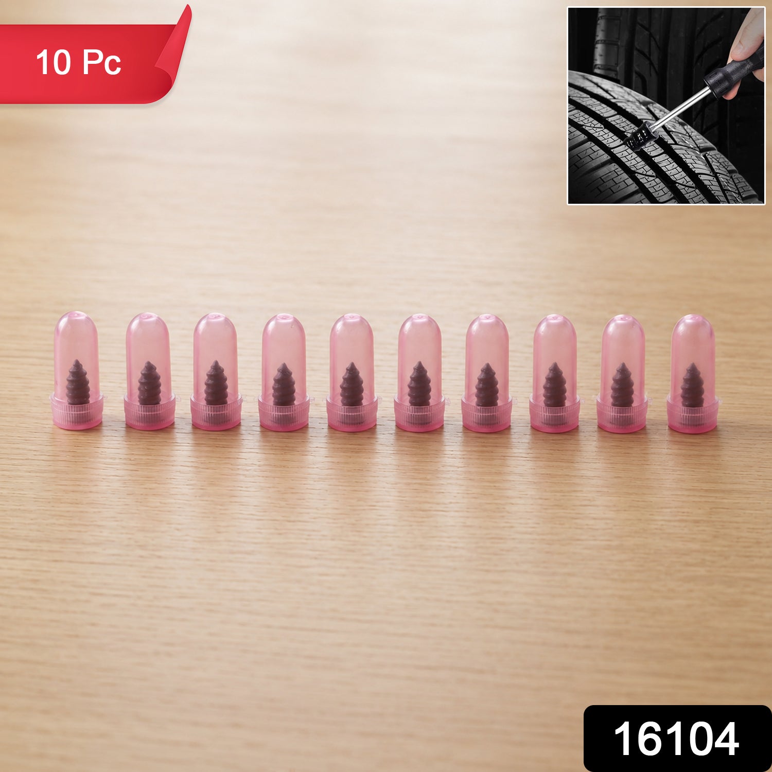 ALVENZA Car & Bike Tubeless Tire Repair Screws – Quick & Reliable Fix