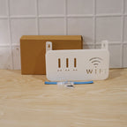 Wall Mount WiFi Router Holder Space-Saving Cable Management Solution - Detail View 7