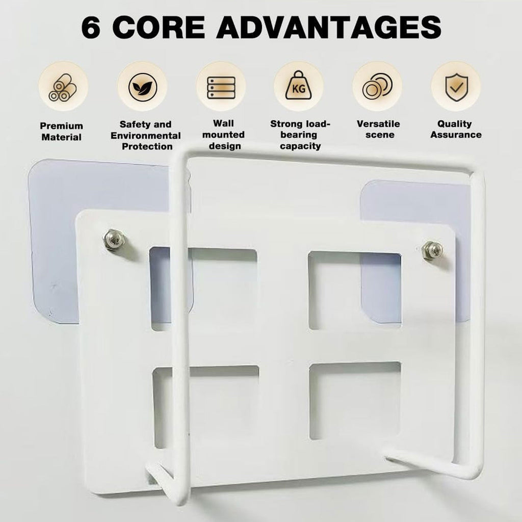 WiFi Router Wall Mount Bracket Space-Saving & Easy to Install