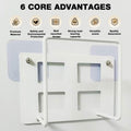 WiFi Router Wall Mount Bracket Space-Saving & Easy to Install