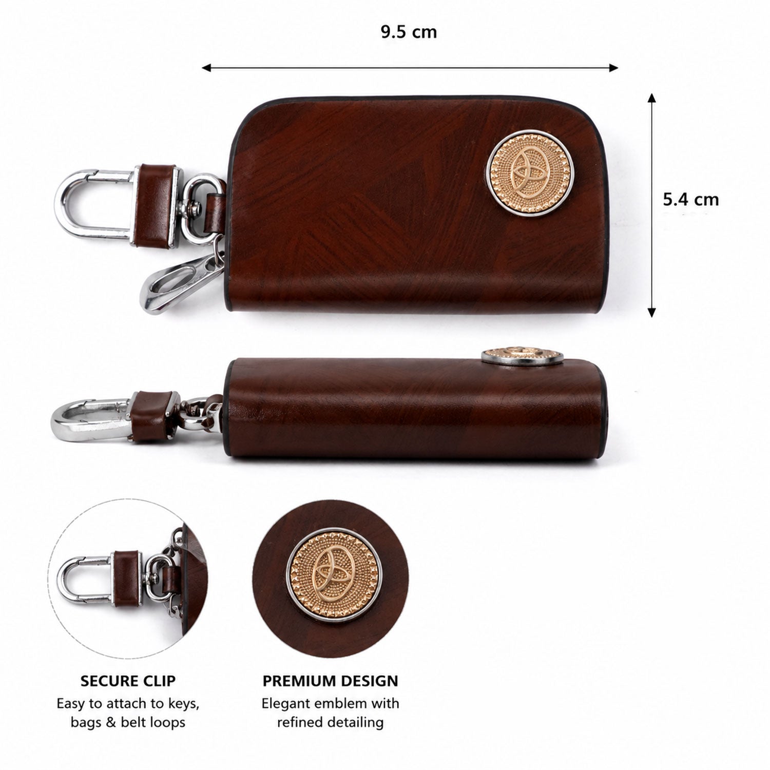 ALVENZA Car & Motorbike Accessories – Stylish Key Protector & Organizer