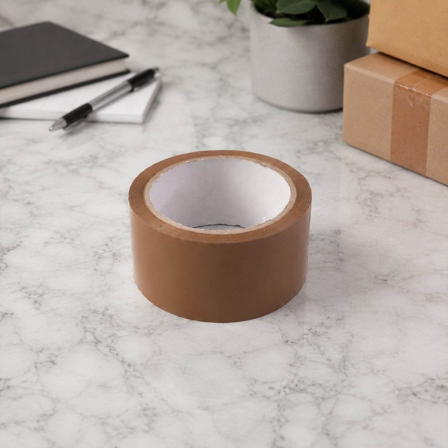 Brown Cello Tape Durable Packing & Shipping Solution