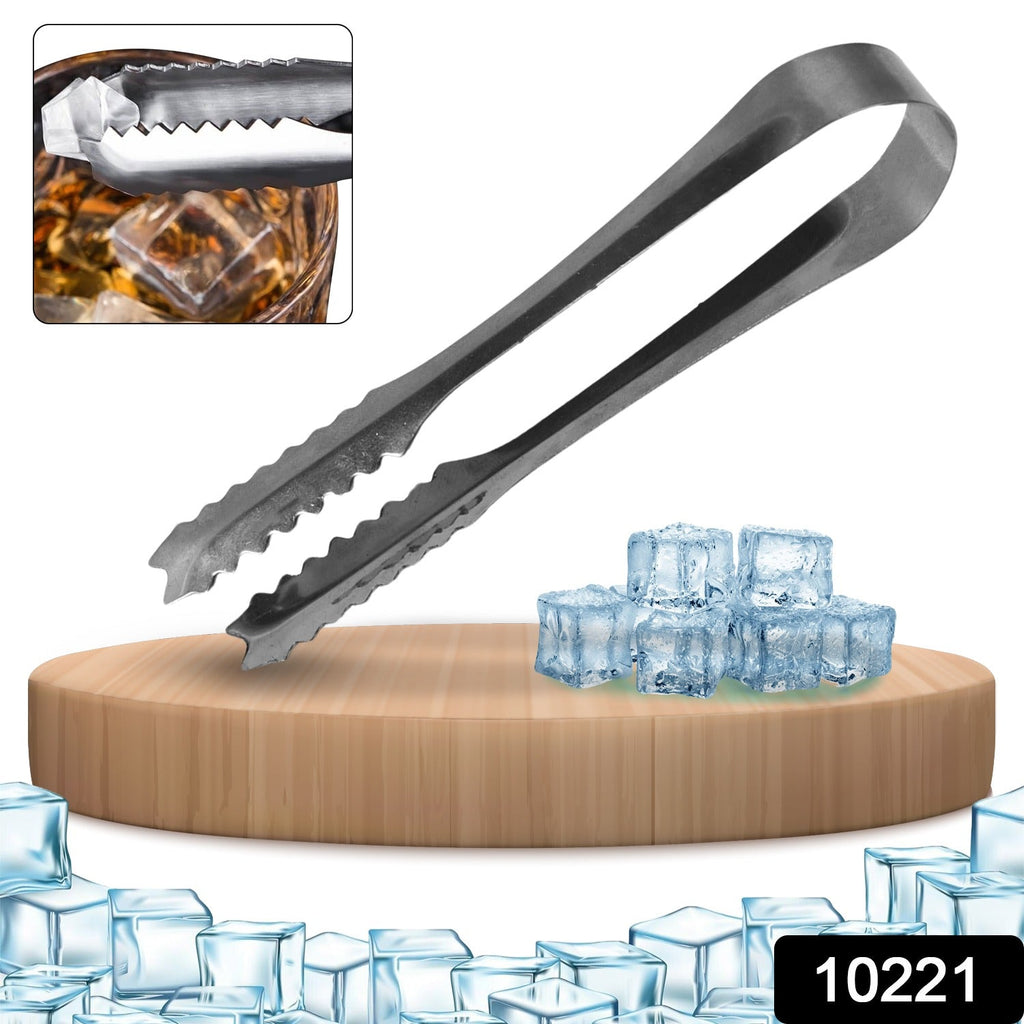 Stainless Steel Tongs 13cm Ice & Sugar Serving | Quickslice - Side View