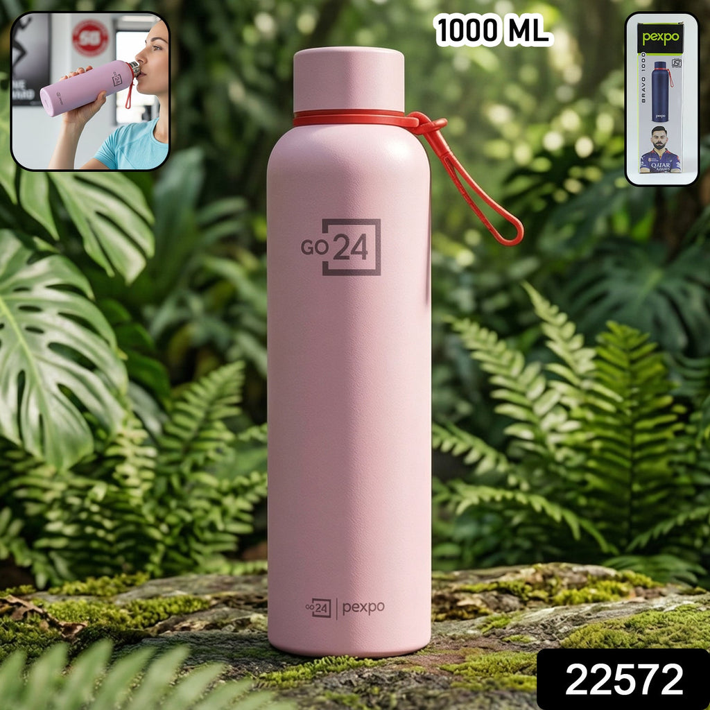ALVENZA Vacuum Insulated Water Bottle – Keeps Drinks Hot & Cold for Hours