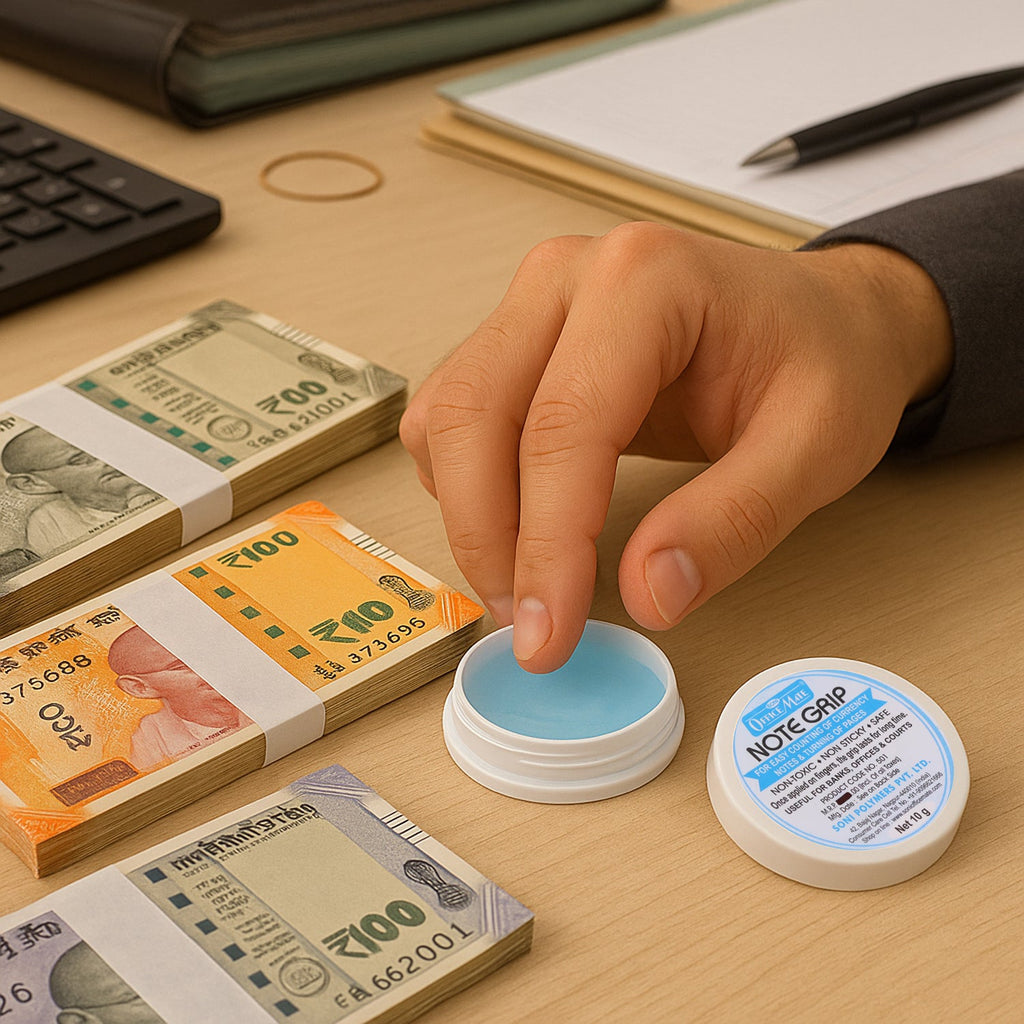 ALVENZA Note Grip 10g – Non-Sticky Gel for Smooth Currency Handling