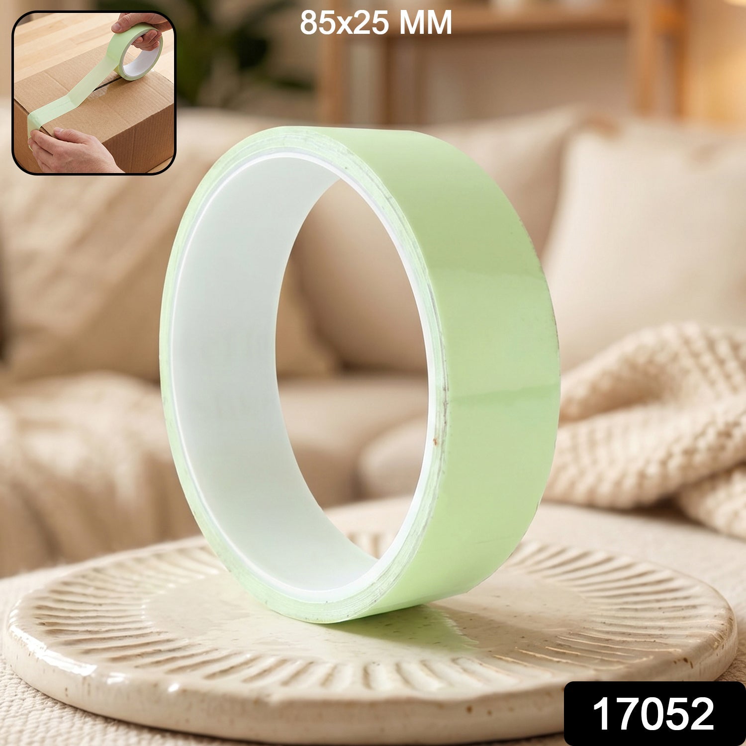 Strong Adhesive Packaging Tape Heavy Duty Sealant for Cartons - Front View